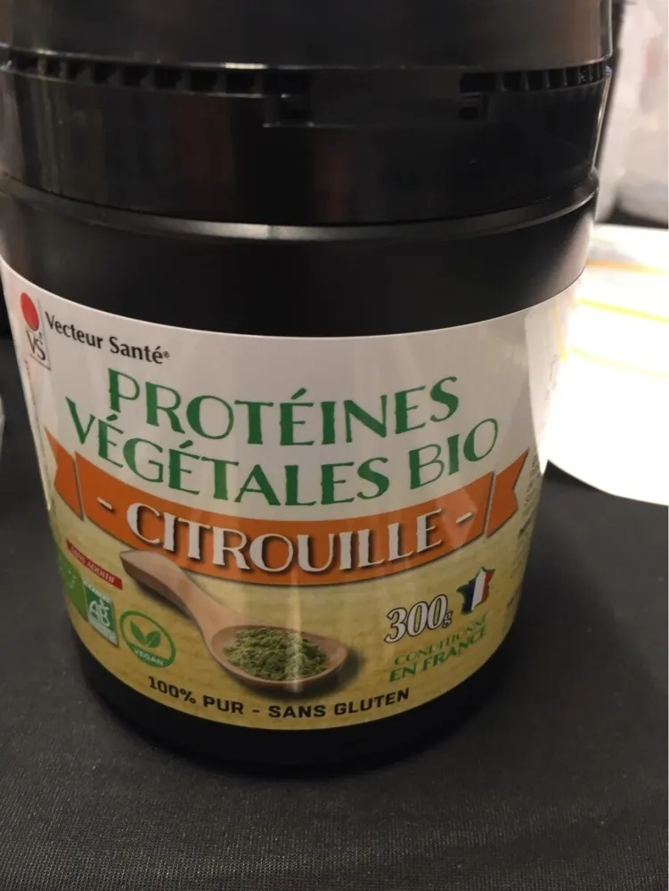 Protéines végétales de citrouille