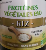 Protéines végétales bio - riz