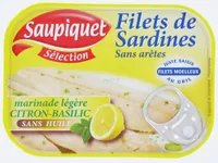 Filets de Sardines Citron Basilic