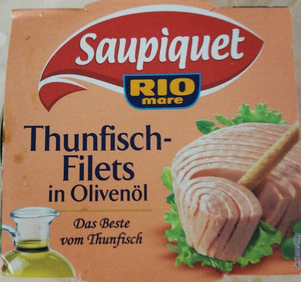 Thunfisch-Filets in Olivenöl