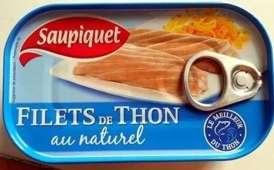Filets de thon au naturel