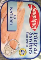 Filets de sardines sans arêtes au naturel