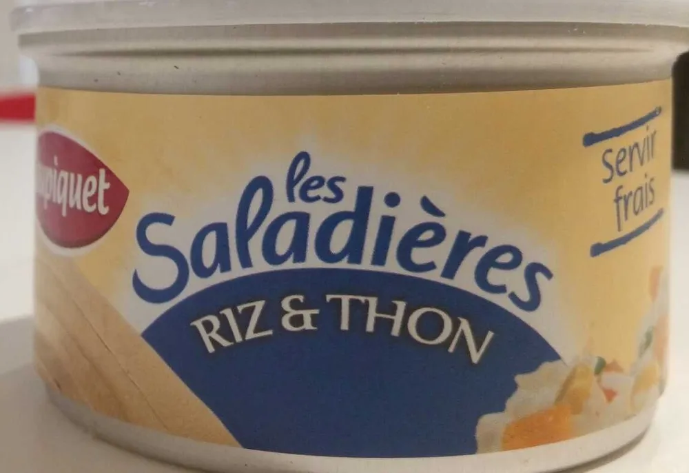 Les saladières riz et thon