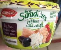 Les Saladières Pleine Saveur Riz, thon, tomates cerises et olives noires
