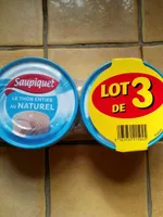 Thon entier au naturel