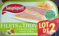 Filets de thon à l'huile d'olive vierge extra (lot de 2)