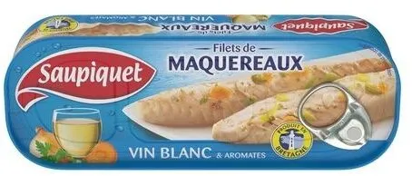 Maquereaux vin blanc et aromates