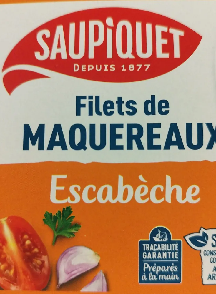 Filets de maquereaux sauce escabèche