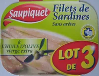 Filets de sardines à l'huile d'olive vierge extra
