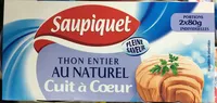 Thon entier au naturel cuit à coeur