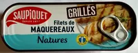 Filets de maquereaux grillés natures