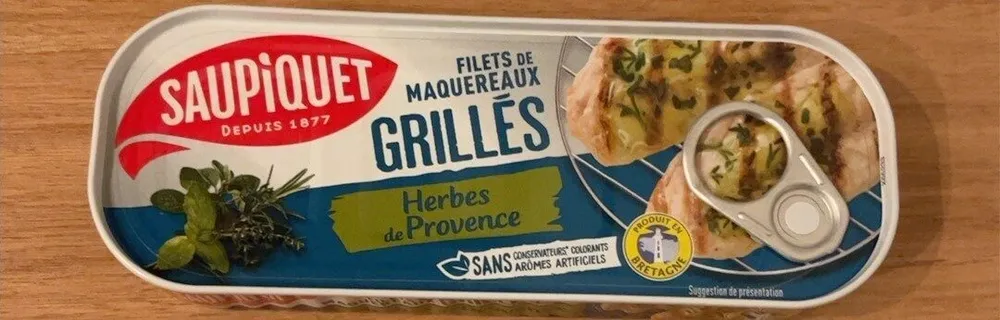 Filets de maquereaux grillés