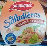 Les Saladières Semoule, Légumes, Thon