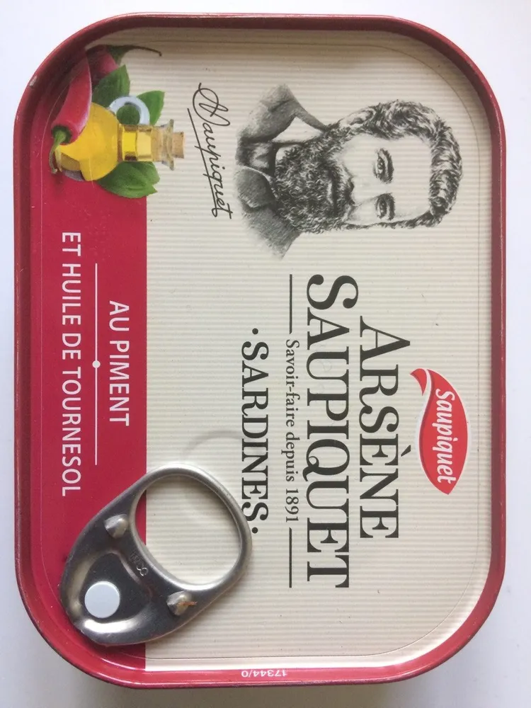 Sardines au Piment et Huile de Tournesol