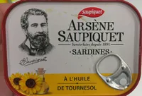 Sardines à l'huile de tournesol