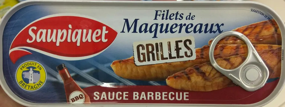 Filets de maquereaux grillés Sauce Barbecue