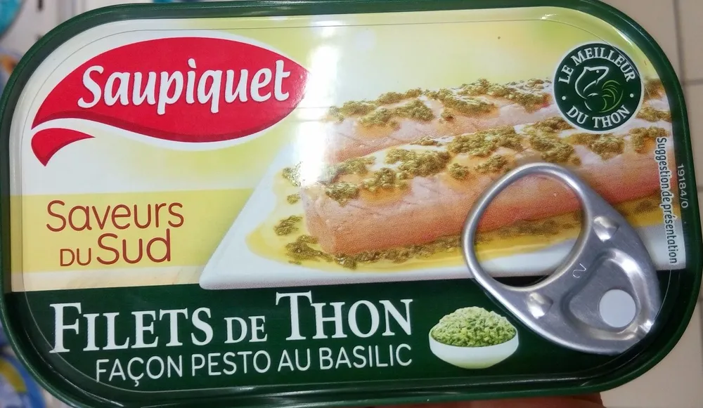 Filet De Thon Façon Pesto au Basilic