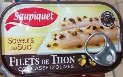 Filets de thon concassée d'olives