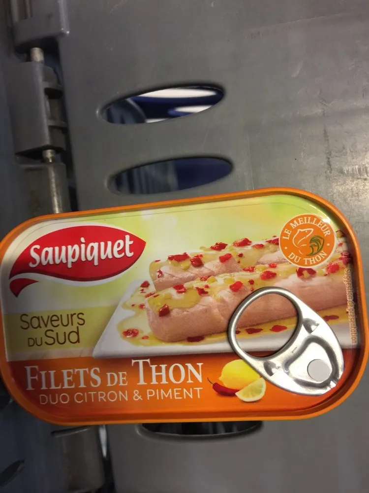 Filets de Thon citron et piment