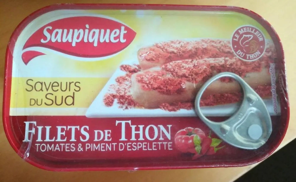 Filets de thon tomates et piment