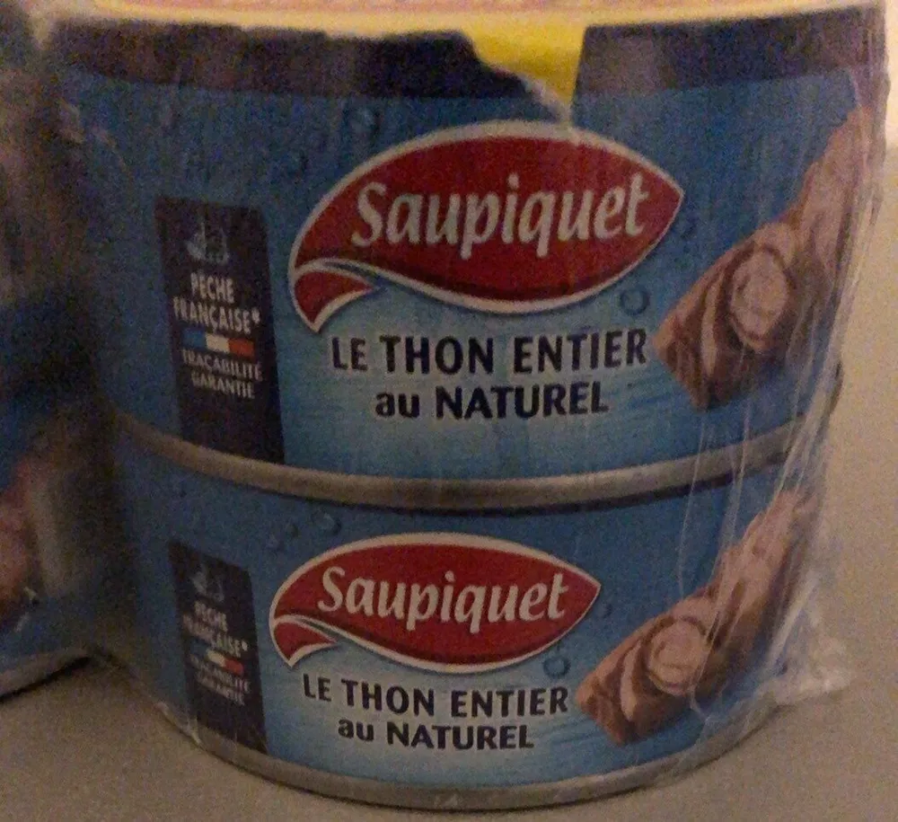 Le Thon Entier au Naturel