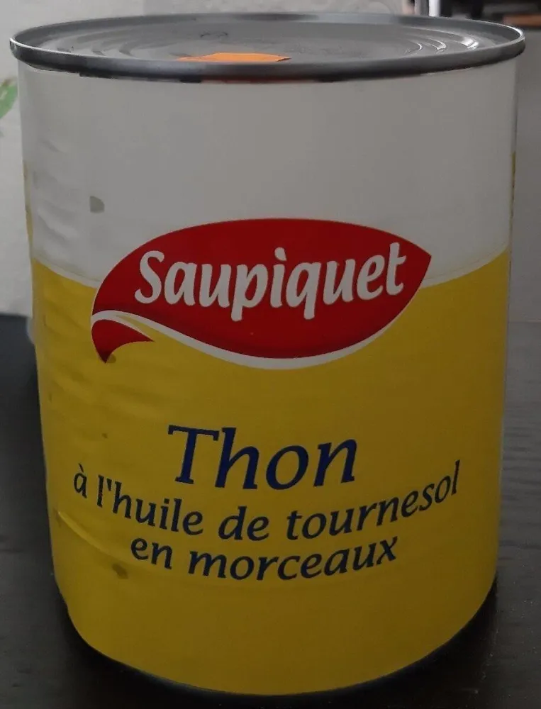 Thon à l'huile de tournesol en morceaux