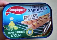 Filets de sardines sans arêtes grillés, trait d'huile d'olive