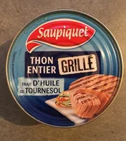 Thon entier grillé (trait d'huile de tournesol)
