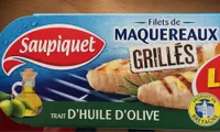 Filets de Maquereaux grillés - Trait d'huile d'olive