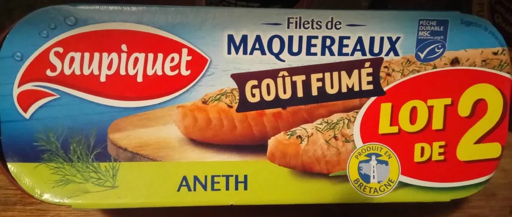 Filets de maquereaux goût fumé