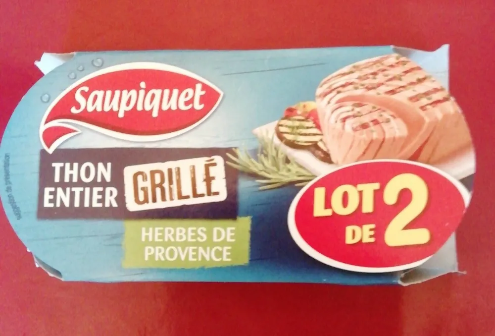 Thon entier grillé
