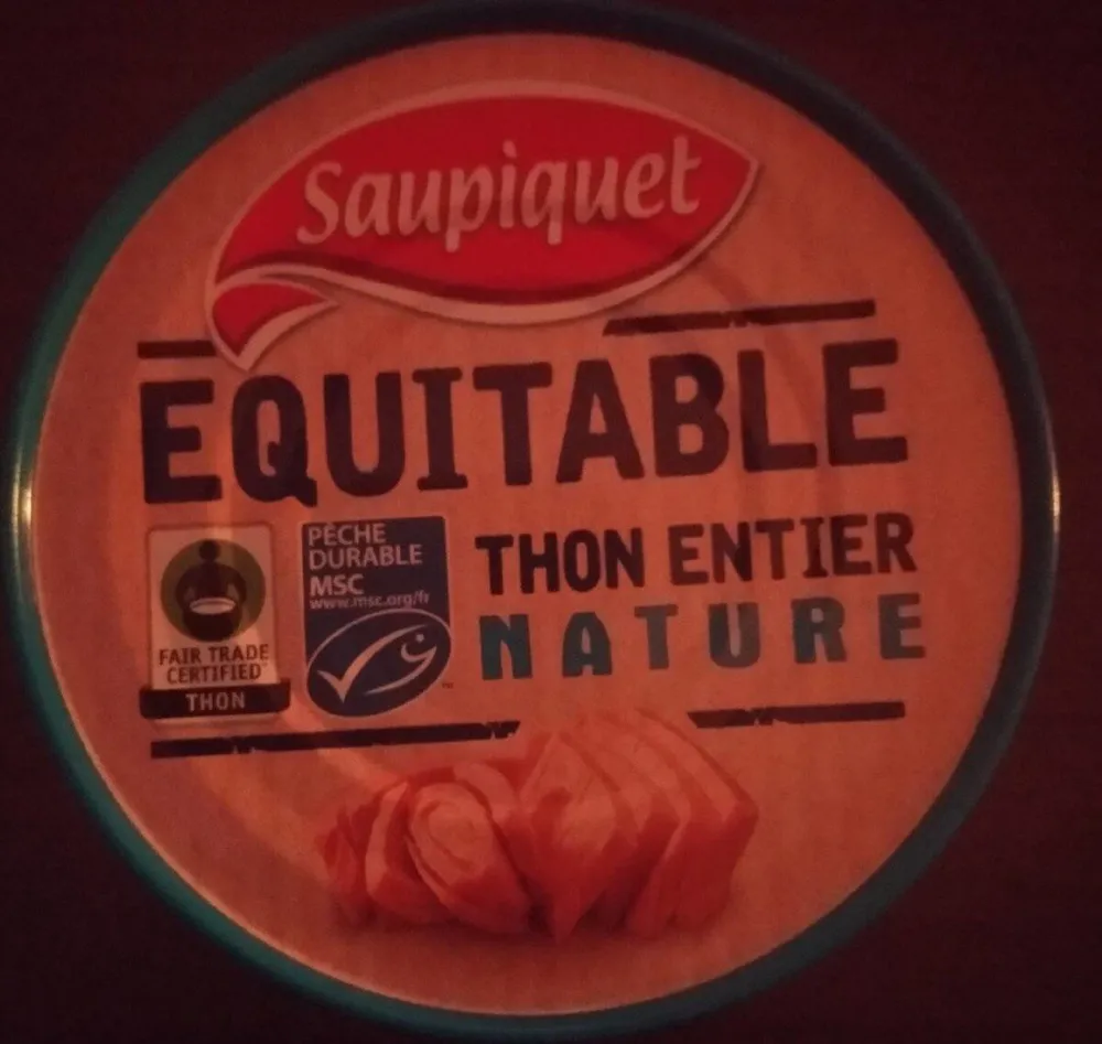 Thon Entier Nature Équitable