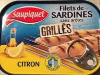 Filets de sardines sans arêtes grillés citron