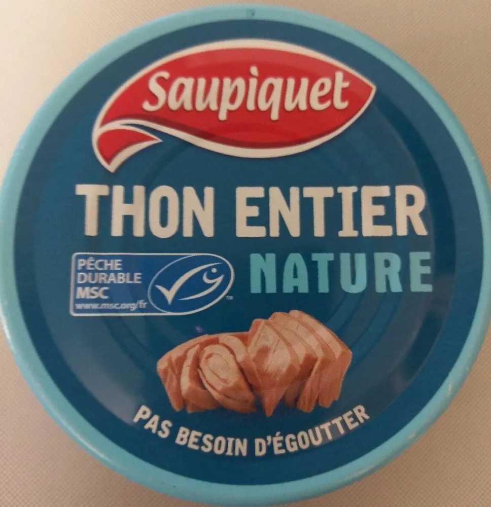 Thon entier nature