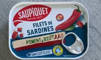 Filet de sardine piment bio
