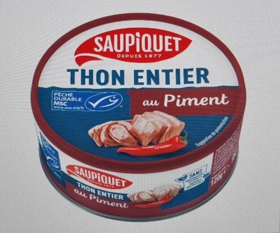 Thon  entier au piment MSC