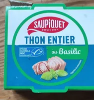 Thon entier au basilic