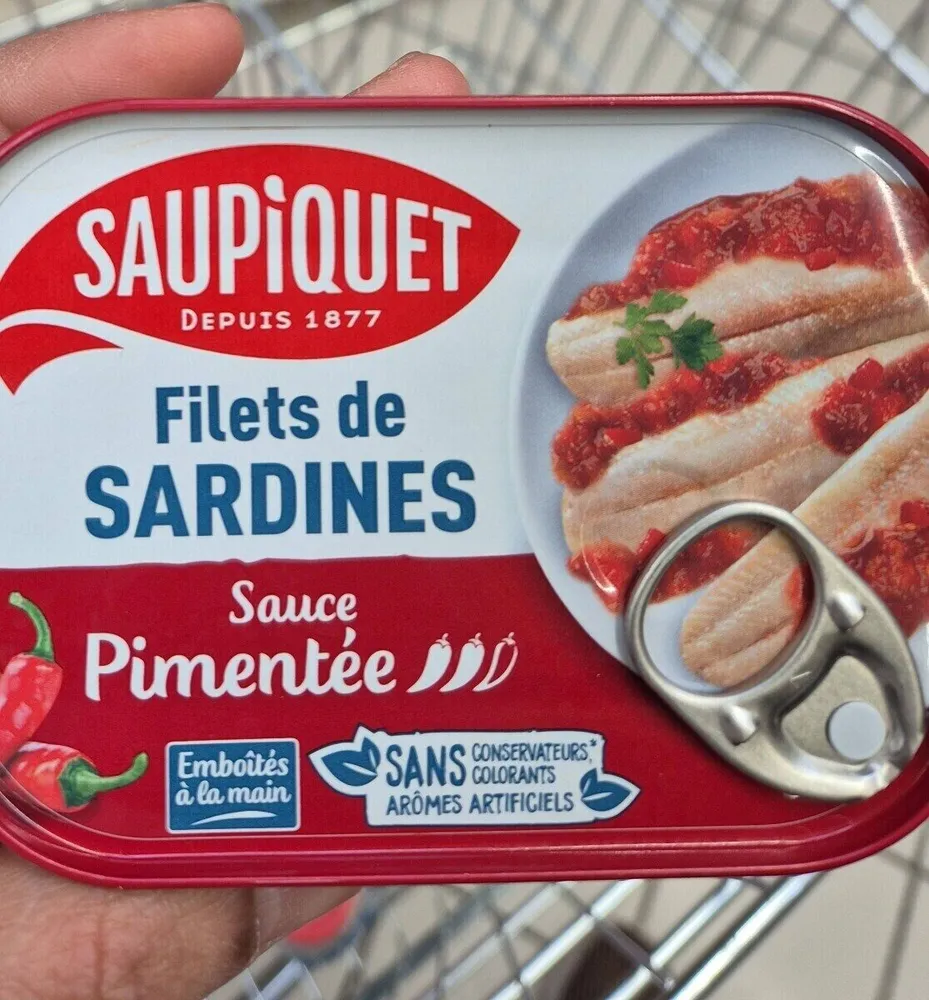 Filets de sardines sauce pimentée