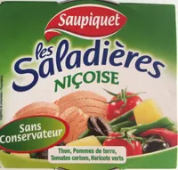 Les Saladières Niçoise - Thon, Pommes de terre, Tomates cerises, Haricots verts