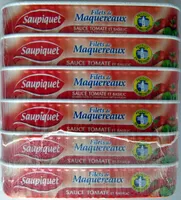 Filets de Maquereaux (Sauce Tomate et Basilic) Lot de 6