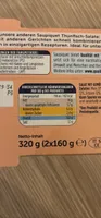Thunfisch-Salat WESTERN mit Mais, Karotten und Erbsen