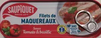 Filets de Maquereaux Sauce Tomate et Basilic