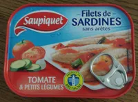 Filets de Sardines à la Tomate et ses petits légumes