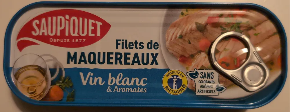Filets de Maquereaux au Vin Blanc