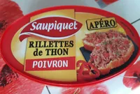 Rillettes de thon poivron poir apero