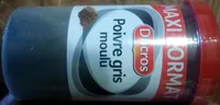 Poivre gris moulu