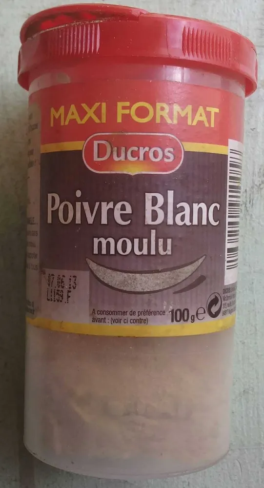 Poivre Blanc Moulu