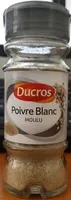 Poivre blanc moulu