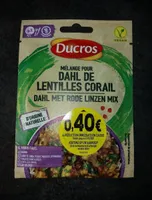 Mélange pour dahl de lentilles corail