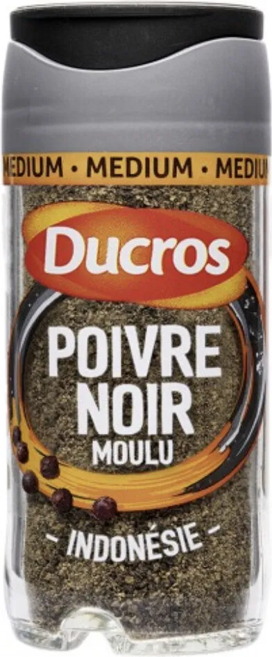 Poivre noir moulu